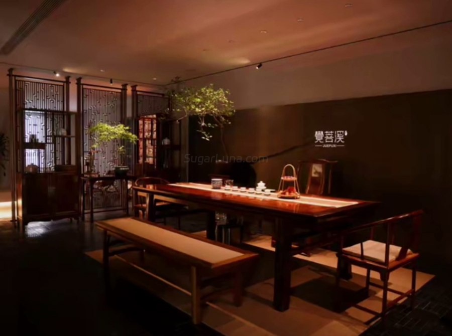 图片[1]-北京商务客厅🍵觉菩溪，藏于闹市的新中式静谧茶空间|品茶·小聚·闲谈·静思-甜蜜私享时光|专属养生按摩|个人SPA体验 - SugarLuna都市体验网